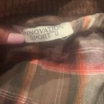 Innovation Sport Plaid Shirt Brown Size L Photo 1