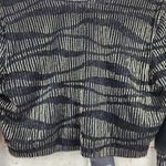 Retrofête Retrofete Bryant Sequin Tiger Stripe Top Long Sleeve Beaded Size Large Black NWT Photo 4