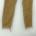 Free People  Reagan Raw Hem Corduroy Cropped Pants Size 28 Photo 3