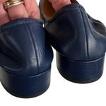 Tory Burch EUC  Leather Low Heels Blue Size 6 1/2 Photo 6