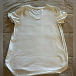 Soft Surroundings  Basic White V-Neck T-shirt Size Large Tee Under Shirt Photo 1