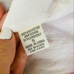 Good Luck Gem Off The Shoulder Cropped Striped Blouse Red/White Sz Small Photo 7