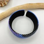 Handmade South African Beaded Wide Bangle Open Cuff Bracelet Free Size Photo 5