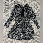 Topshop Floral black and white top shop dress🤍 Photo 4