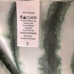 LuLaRoe  Shirley women’s Kimono White With Green Tie Dye Sheer Chiffon Size S Photo 8
