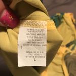 Fresh of LA Yellow & Green Halter Dress Size L Photo 4