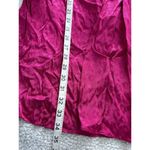 Topshop  Womens Hot Pink Jacquard One Long Sleeve Faux Wrap Mini Dress Size 10 Photo 13