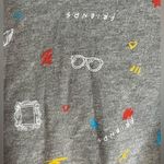 Friends Pullover Cropped Hoodie Sweatshirt Women’s‎ Size Small Lightweight Gray Photo 3