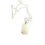 Aries zodiac silver dog tag necklace Photo 3