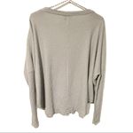 Urban Outfitters  Out From Under Medium Jojo Grey Waffle Knit Button Front Top Photo 5