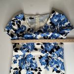 Talbots ‎ Floral Sheath Dress Size 12P Modest Bloomcore Preppy Office Classic Photo 7