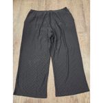 Sunny Leigh  Black Eyelet Shorts-Lined Cropped Women's Pants Large Photo 5