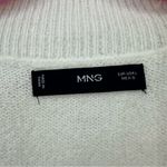 MNG V Neck Oversized Sweater Womens Large Cream Photo 2