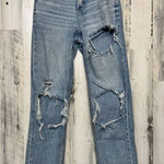 American Eagle  curvy 90s straight jeans size 00 Photo 0
