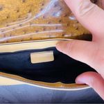 Salvatore Ferragamo  vintage faux ostrich clutch purse handbag patent leather Photo 9