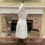 Guess COPY - NWT shimmery white sweetheart dress with back cutouts / size 10 Photo 10