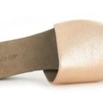 Chocolat Blu  Viveca Rose Gold Leather Sandal Photo 0