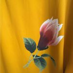 I JOAH Premium Floral Kimono Cover Up Top Open Front Cardigan M Yellow Size M Photo 5