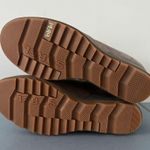 Sorel NWT Evie Quarry Gray Gum II Waterproof Leather Wedge Boots Photo 8