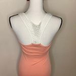 Derek Heart Creamsicle orange razorback lace back maxi dress Photo 4