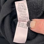 Victoria's Secret Victoria Secret Cropped Fleece Sweatshirt Women M Black Tie-up Front Long sleeve Photo 9