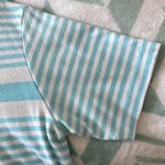 Cathy Daniels  Size Medium Blue stripped Top.Flowers on front. Photo 4