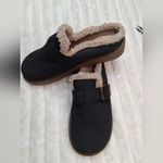 NWOT GC Zueco Vallery de Shoes Cozy Black Slip Photo 2