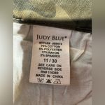 Judy Blue  Skinny Fit Women's 11/30 Mid Rise Green Camo Stretch Distressed Jeans Photo 4
