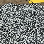 MM.LaFleur M.M. Lafleur The Annika 2.0 Top Tee Washable Silk Scribble Print Black White S Photo 5