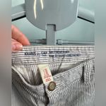 Gap girlfriend‎ khaki blue and white striped size 12 Photo 3
