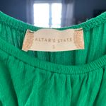 Altar'd State Green Romper Dress Photo 3