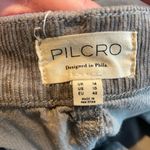 Pilcro  Gray Corduroy Mini Skirt - size 10 Photo 3