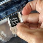 SheIn  Distressed Hi-Rise Mom Jeans Size 6 Photo 6