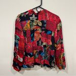 Chico's EUC Chico’s 100% Silk Open Cardigan Size Large boho colorful Photo 3