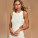 Lulus Moments To Remember White Sleeveless Wide Photo 3