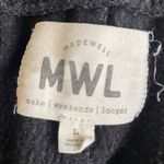 Madewell  ribbed seamed sweatpants black Photo 4