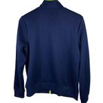 Ralph Lauren Active Womens Large Blue Green Crest Zip Up Track Jacket Logo Crest Photo 2