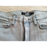 Hudson  Jeans Drew Mid-Rise Flare Leg Crop Bleach Dip Blue Jeans Womens Size 25 Photo 6