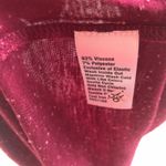 True Craft  Womens Juniors Top Size XS Ruffle Cold Shoulder Knit‎ Red Crimson NEW Photo 4