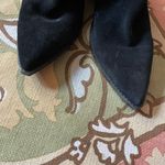 Marc Fisher LTD OSHI SUEDE OVER-THE-KNEE BOOT Western Whimsygoth riding rockstar festival OTK Tall Black Suede Zip chunky block heeled Photo 4