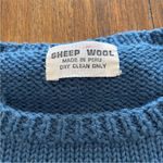 Source Unknown Vintage Peruvian 3D Sweater Made From Sheep Wool Photo 7