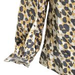 CAbi Providence Leopard Button Front Shirt Size XS Photo 7