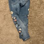 Driftwood  Jackie‎ Floral embroidered high rise skinny straight 26 Photo 8