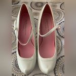 Leg Avenue Shoes By Ellie White Baby Doll Heels Size 8 New With Box Photo 6