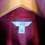 Croft & Barrow Croft & Barrow NWT The Lush Velour Jacket Size Small Photo 7