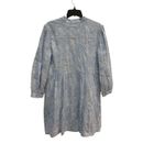 Brooks Brothers  Women Embroidered Floral Split Neck Fit & Flare Dress Size‎ 14 Photo 6