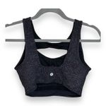 Lululemon Size No Tag Everlux Cut Out Train Bra Black Medium Support Photo 1