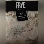 Frye  Ladies Button Front Midi Dress Folk Garden Print NWT Photo 4