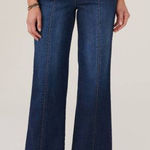 Democracy "Ab"solution Skyrise Wide Leg Jeans with Center Front Seams Size 14 Photo 0