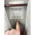 Denim & Supply Ralph Lauren Women’s  Small Black Suede Fur Lined Jacket Photo 4